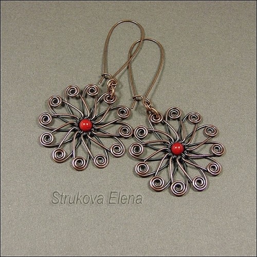 Серьги - Strukova Elena
