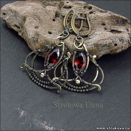 Серьги - Strukova Elena
