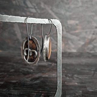 задняя сторона серёг, другой ракурс