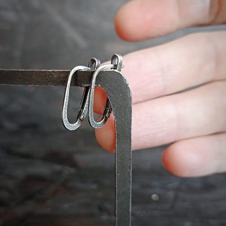 вид серёг сбоку