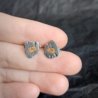 Вид серёг на руке