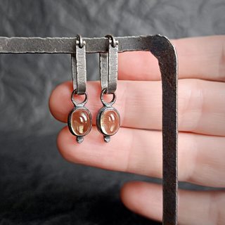 Вид серёг на руке