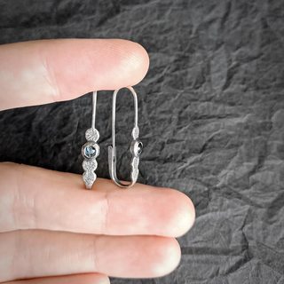 Вид серёг на руке